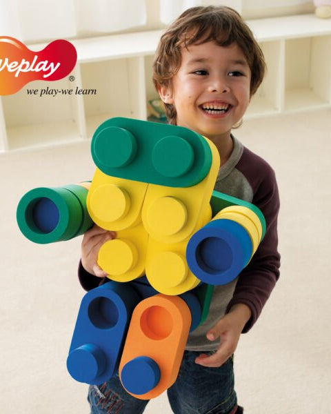 Jeu de construction en mousse Linkits (95 pcs) - Jeux de construction - Boutique LeoLudo - Weplay