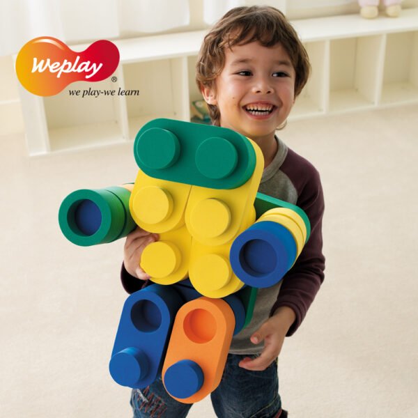 Jeu de construction en mousse Linkits (95 pcs) - Jeux de construction - Boutique LeoLudo - Weplay