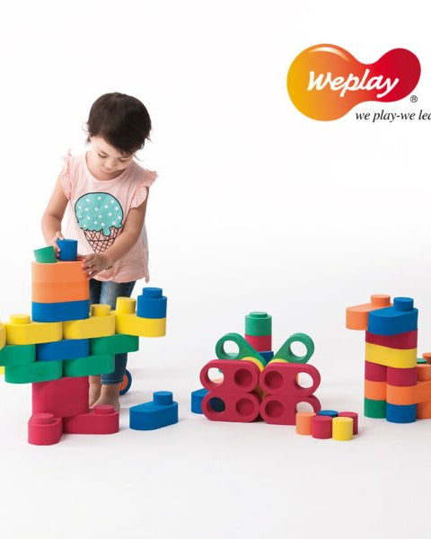 Jeu de construction en mousse Linkits (95 pcs) - Jeux de construction - Boutique LeoLudo - Weplay