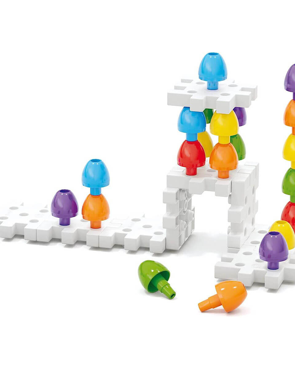 Jeu de construction - Jumbo Peggy (45 pcs.) - Jeux de construction - Boutique LeoLudo - Quercetti