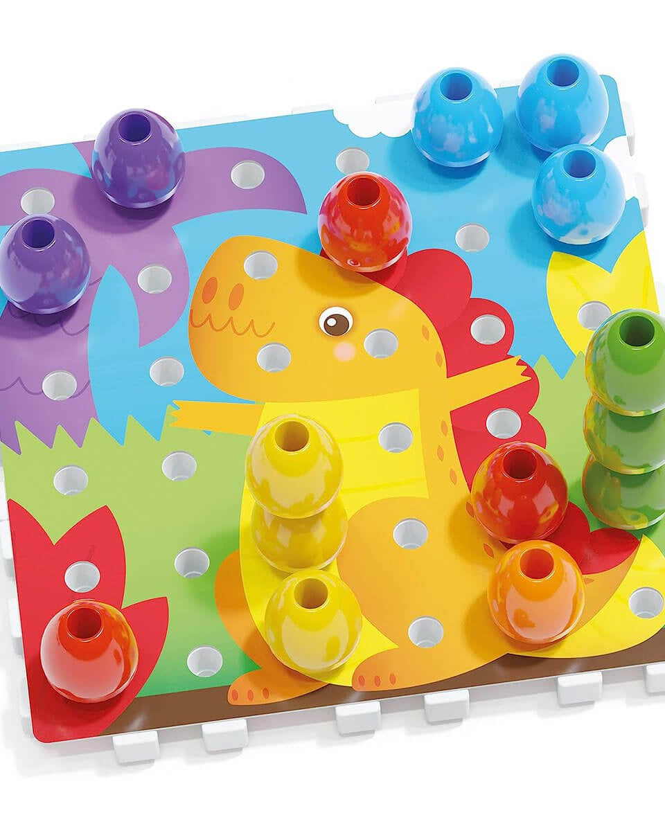 Jeu de construction - Jumbo Peggy (45 pcs.) - Jeux de construction - Boutique LeoLudo - Quercetti
