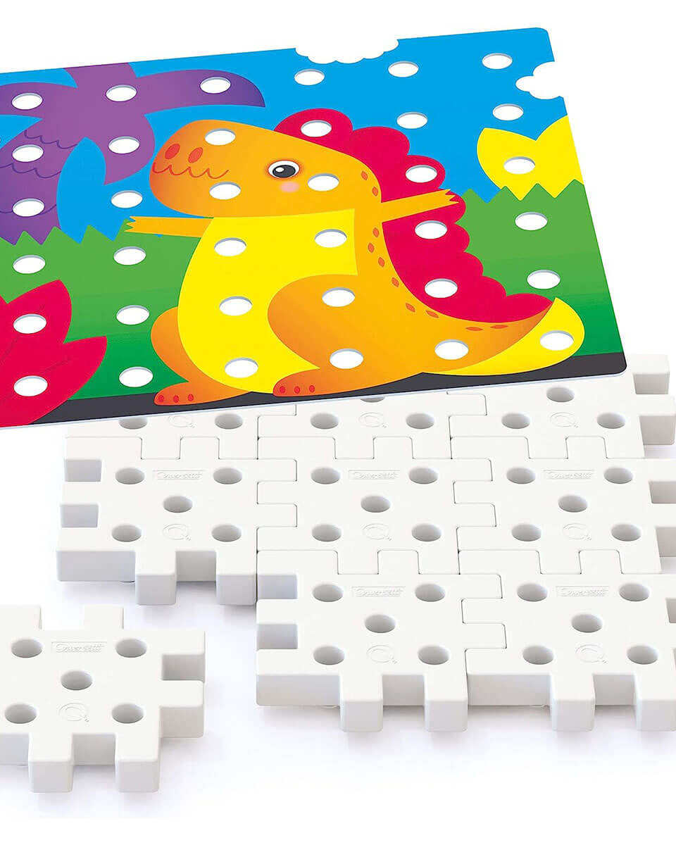 Jeu de construction - Jumbo Peggy (45 pcs.) - Jeux de construction - Boutique LeoLudo - Quercetti