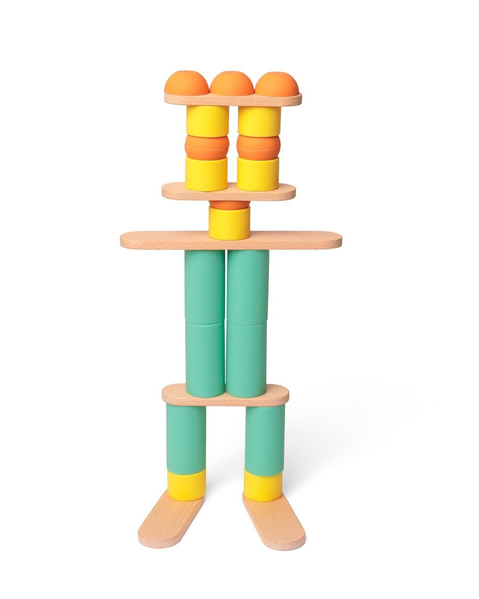 Jeu de construction Stix (108 pcs) - Jeux de construction - Boutique LeoLudo - OPPI