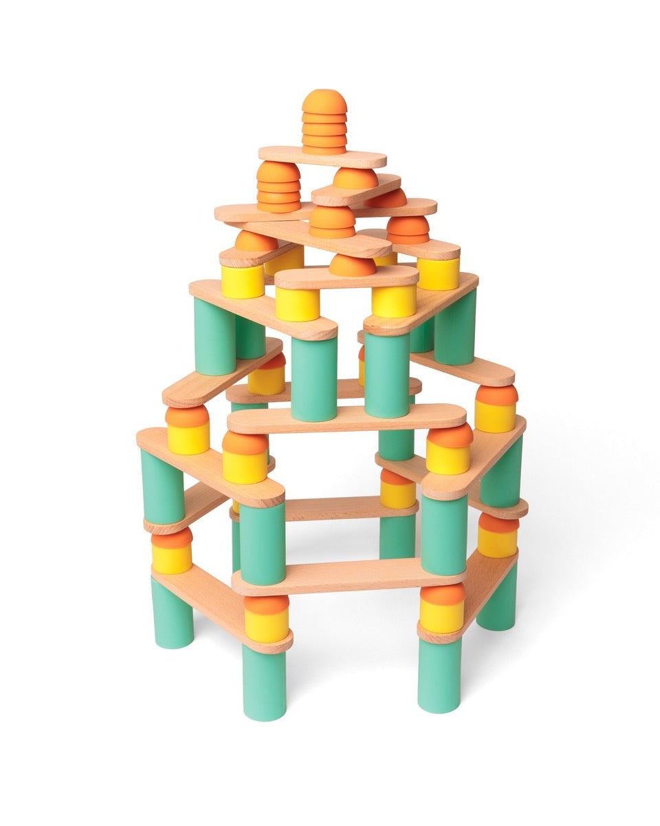 Jeu de construction Stix (108 pcs) - Jeux de construction - Boutique LeoLudo - OPPI