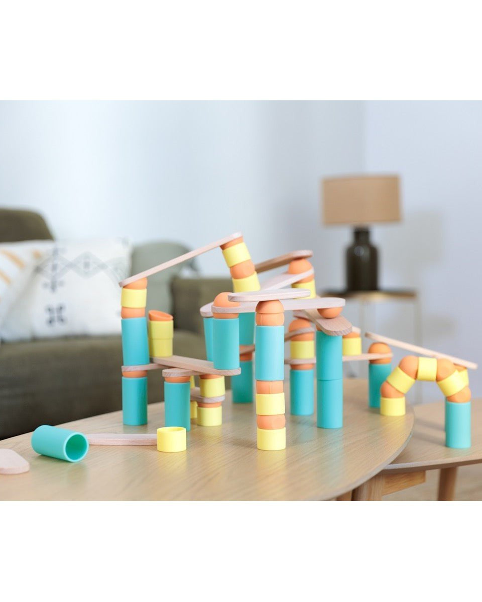 Jeu de construction Stix (108 pcs) - Jeux de construction - Boutique LeoLudo - OPPI