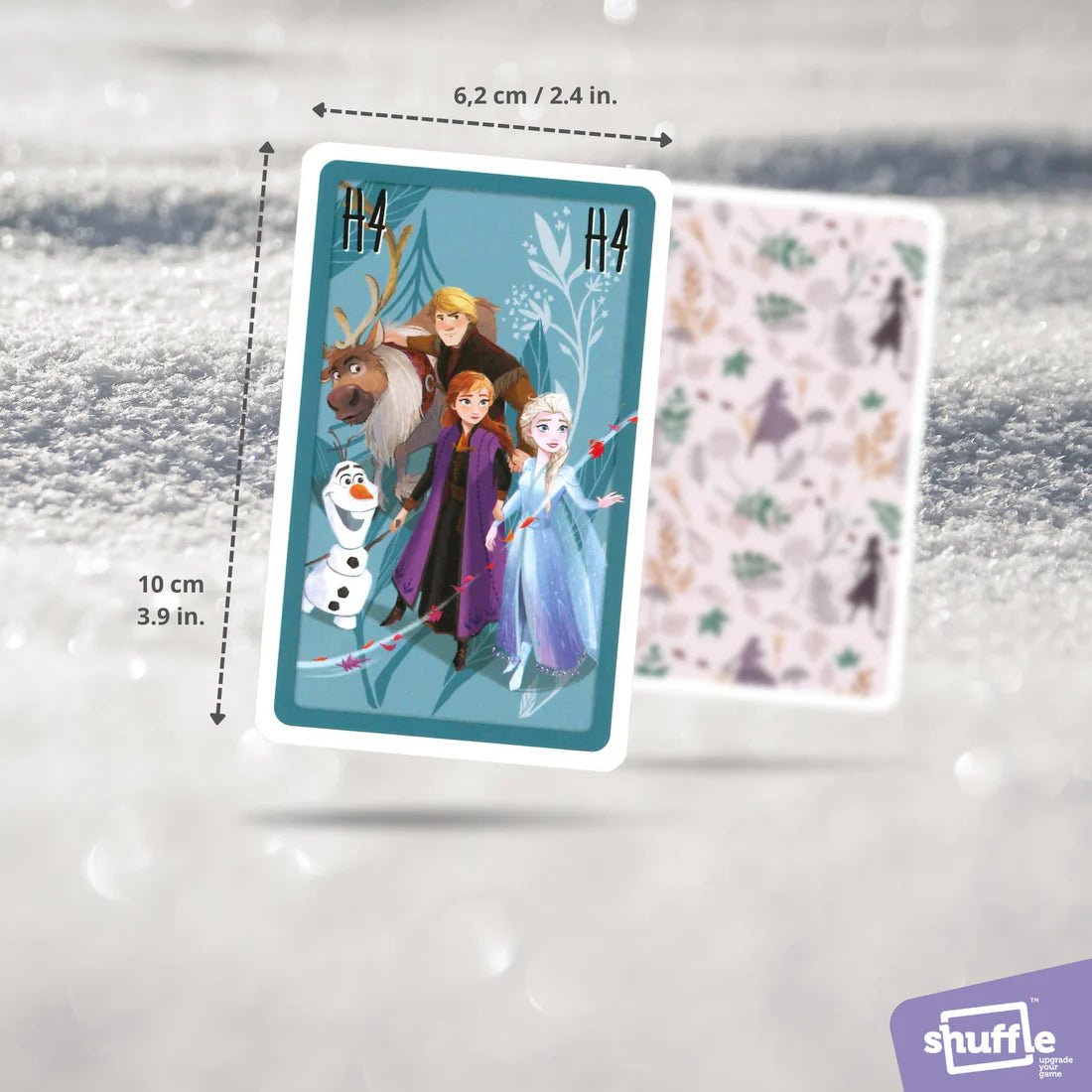Jeu de familles 4 en 1 - REINE DES NEIGES 2 - Jeux de société - Boutique LeoLudo - Shuffle