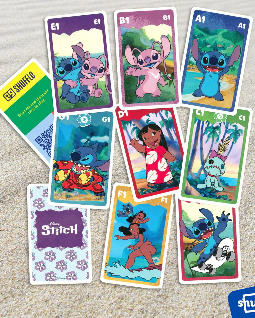 Jeu de familles 4 en 1 - Stitch - Jeux de société - Boutique LeoLudo - Shuffle
