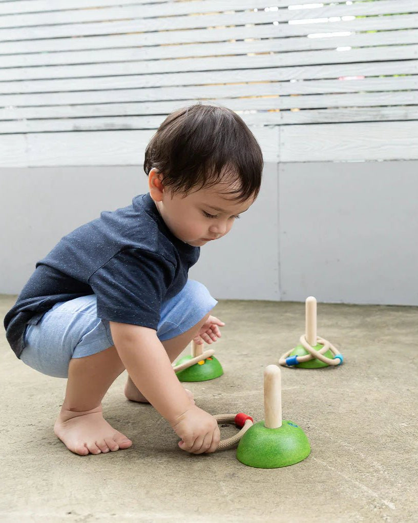 Jeu de lancer d’anneaux Meadow - Jeux d'extérieur - Boutique LeoLudo - Plan Toys