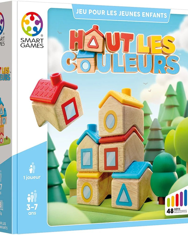 Jeu de logique Haut les couleurs! – SmartGames -Jeux de logique- Boutique LeoLudo-Smart Games
