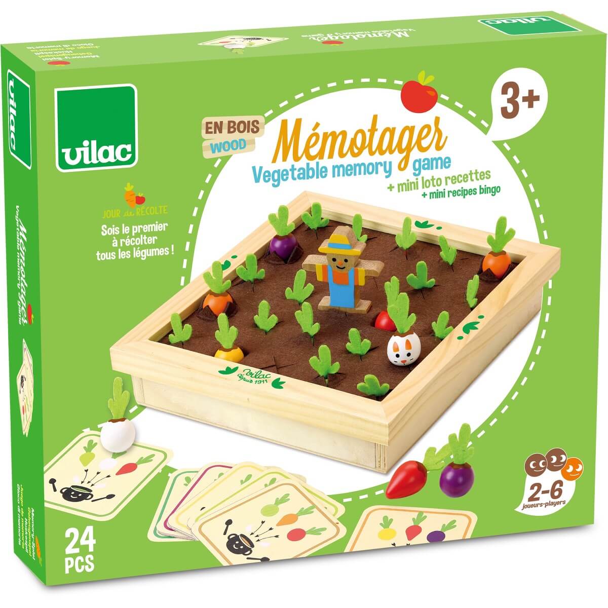 Jeu de mémoire Mémotager - Jeux de société - Boutique LeoLudo - Vilac