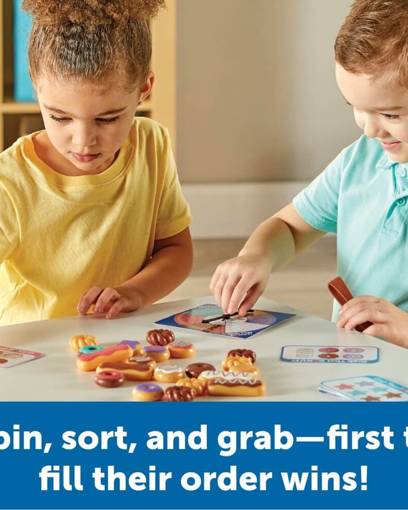 Jeu de motricité fine Saisis ce beignet! - Jeux de société - Boutique LeoLudo - Learning Resources