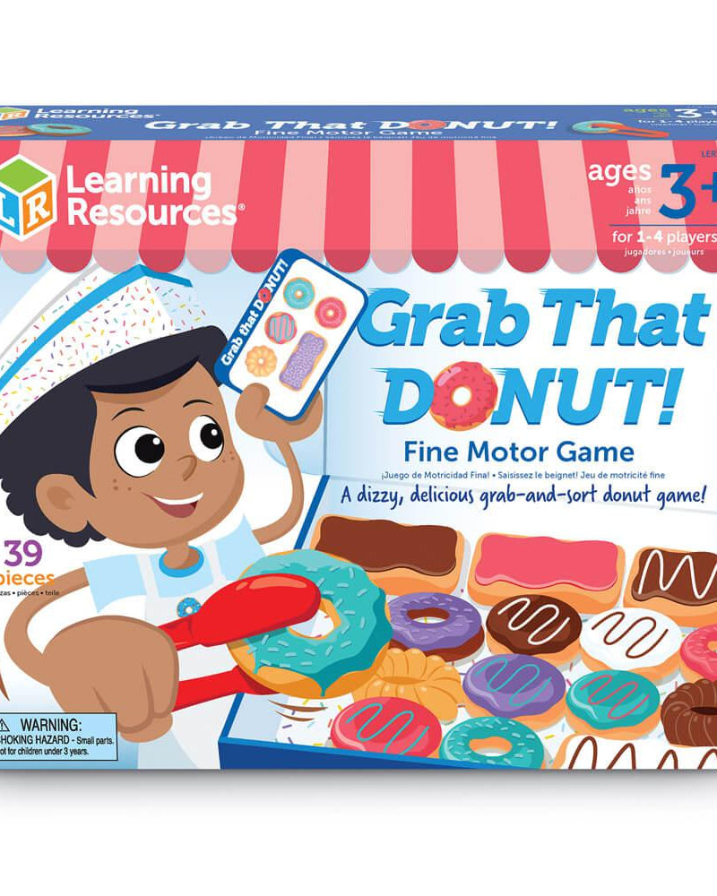 Jeu de motricité fine Saisis ce beignet! - Jeux de société - Boutique LeoLudo - Learning Resources