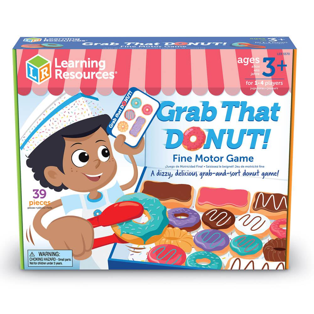 Jeu de motricité fine Saisis ce beignet! - Jeux de société - Boutique LeoLudo - Learning Resources