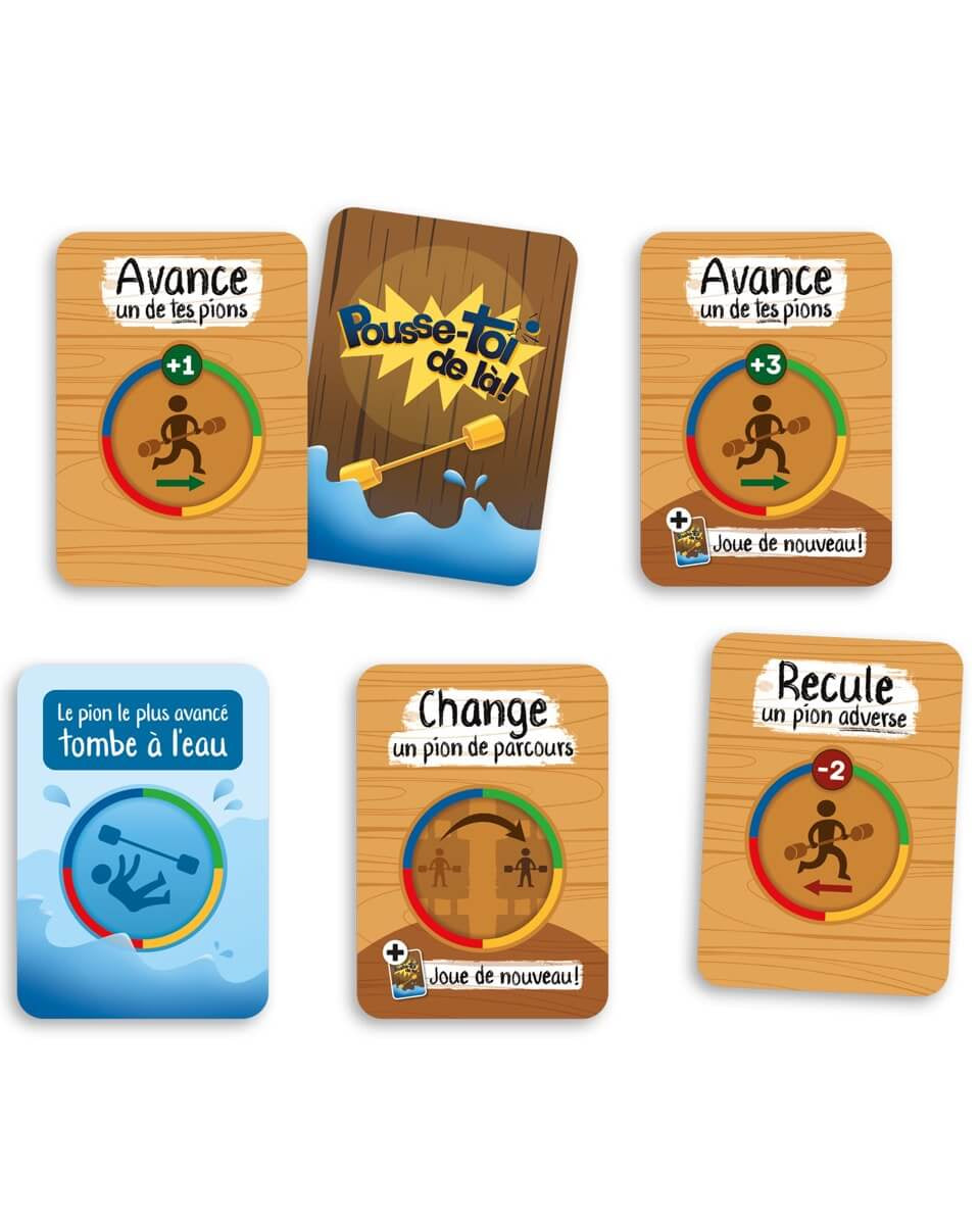 Jeu de parcours familial Pousse - toi de là ! - Jeux de société - Boutique LeoLudo - Placote