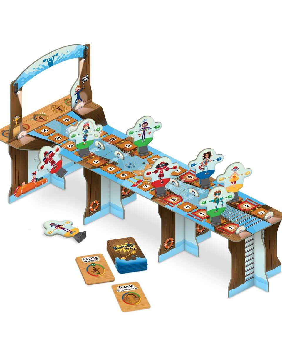 Jeu de parcours familial Pousse - toi de là ! - Jeux de société - Boutique LeoLudo - Placote