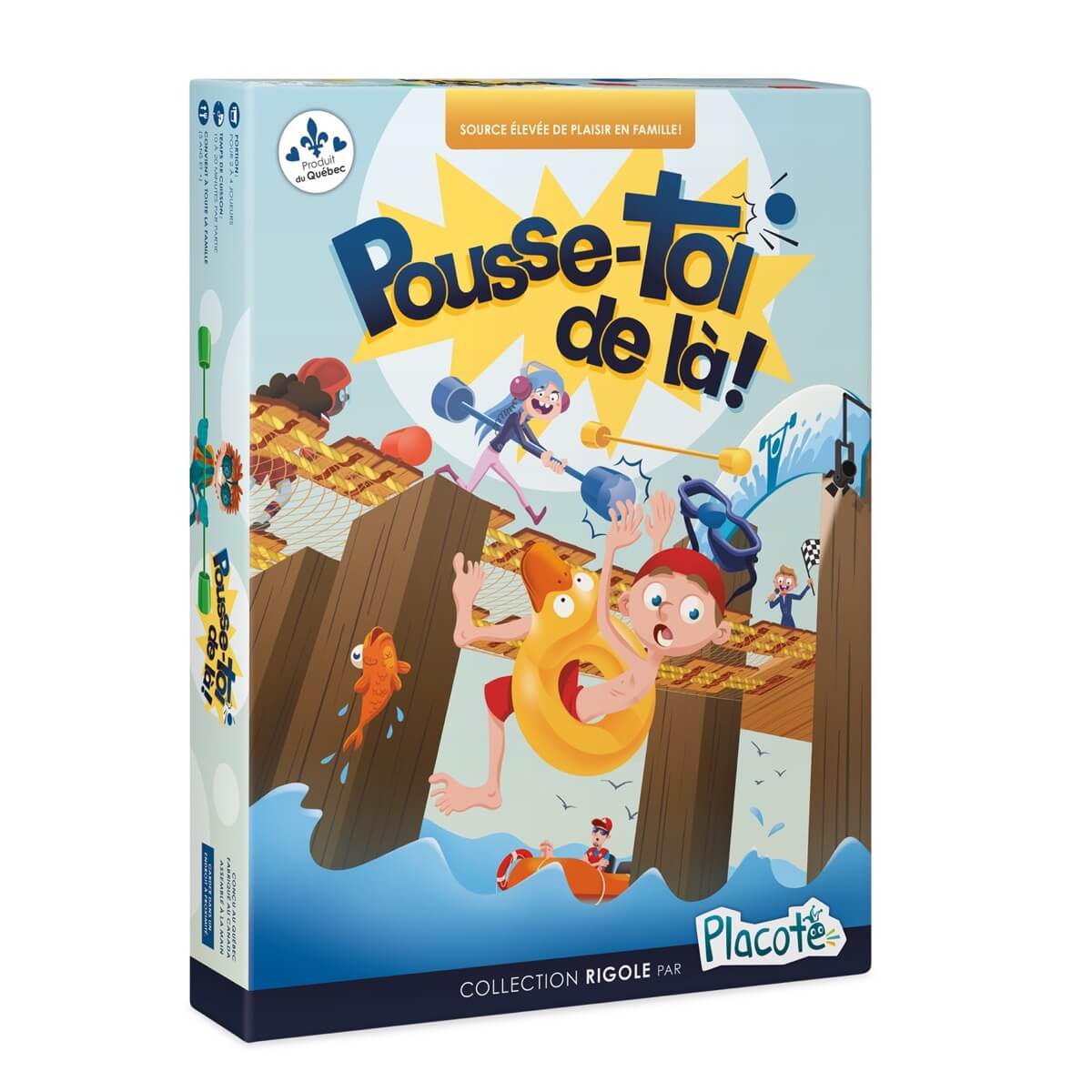 Jeu de parcours familial Pousse - toi de là ! - Jeux de société - Boutique LeoLudo - Placote