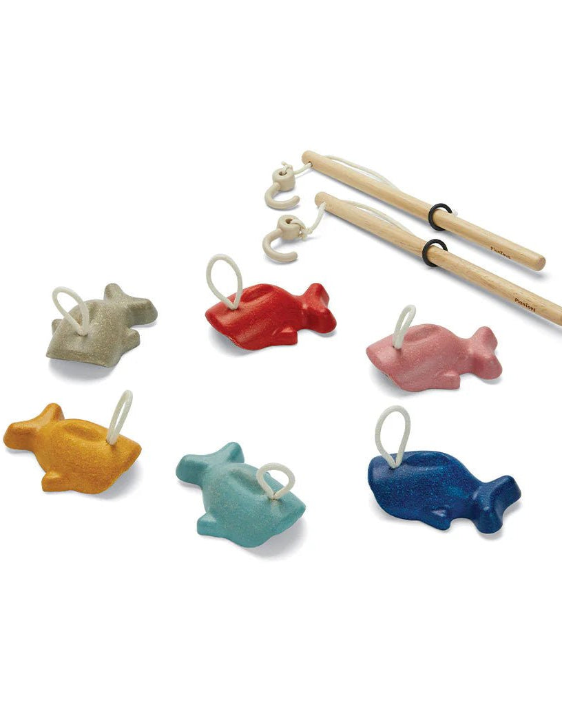 Jeu de pêche en bois - Jeux d'adresse - Boutique LeoLudo - Plan Toys