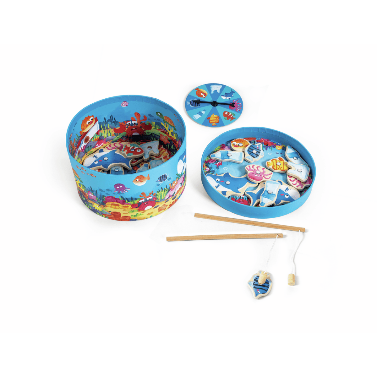 Jeu de pêche magnétique Sous la mer - Jeux d'adresse - Boutique LeoLudo - Hape