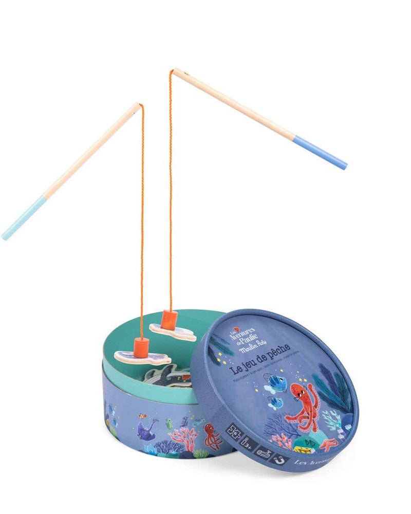 Jeu de pêche magnétique Sous la mer - Jeux d'adresse - Boutique LeoLudo - Moulin Roty