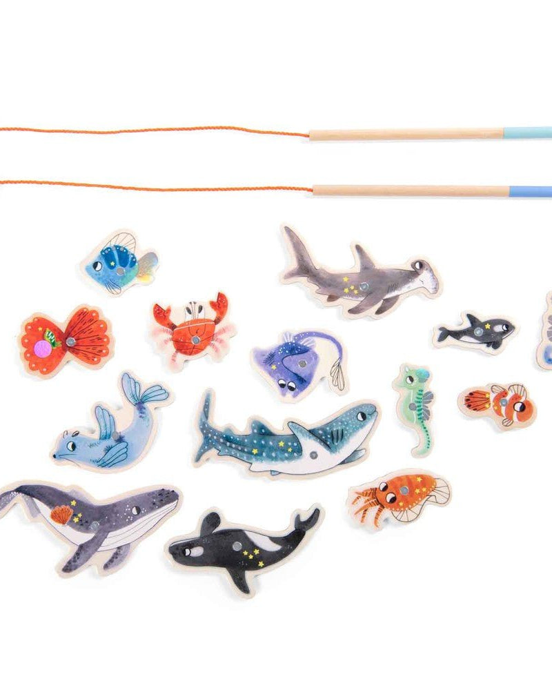 Jeu de pêche magnétique Sous la mer - Jeux d'adresse - Boutique LeoLudo - Moulin Roty