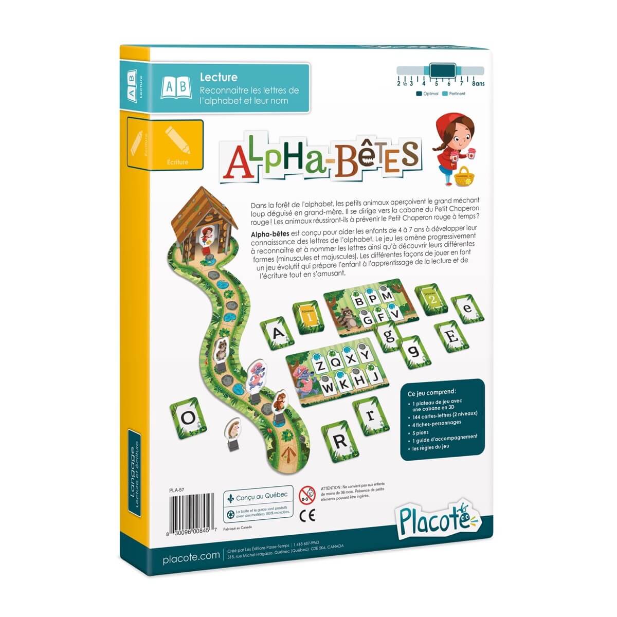 Jeu de société Alpha - bêtes - Jeux de société - Boutique LeoLudo - Placote