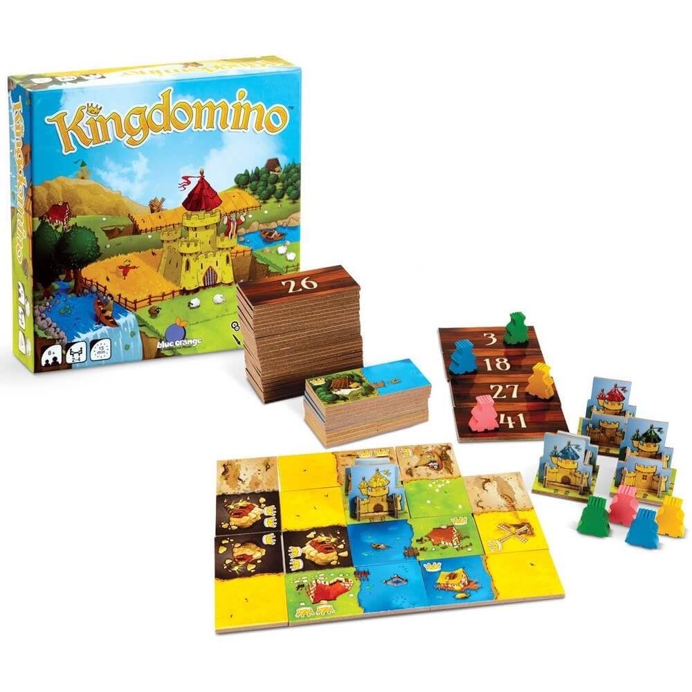Jeu de société - Kingdomino-Blue Orange-Boutique LeoLudo