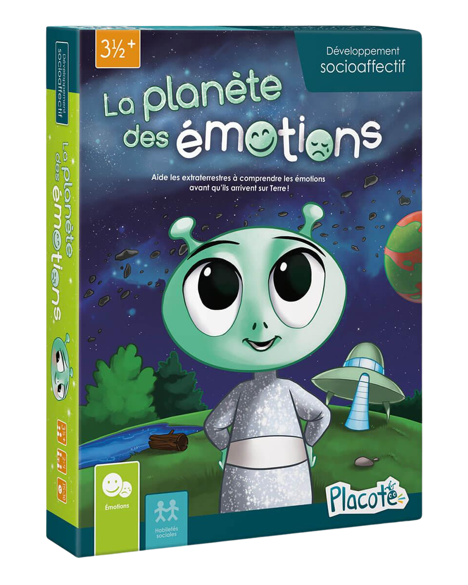 Jeu de société - La planète des émotions - Jeux de société - Boutique LeoLudo - Placote