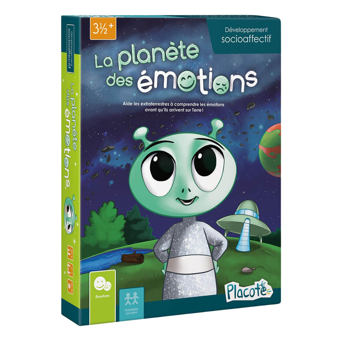 Jeu de société - La planète des émotions - Jeux de société - Boutique LeoLudo - Placote