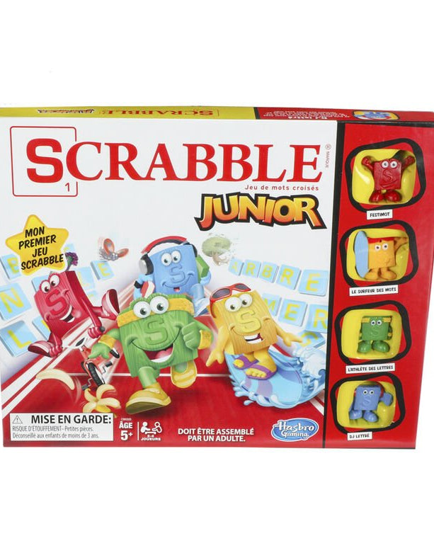 Jeu de Société – Scrabble Junior - Jeux de société - Boutique LeoLudo - Hasbro