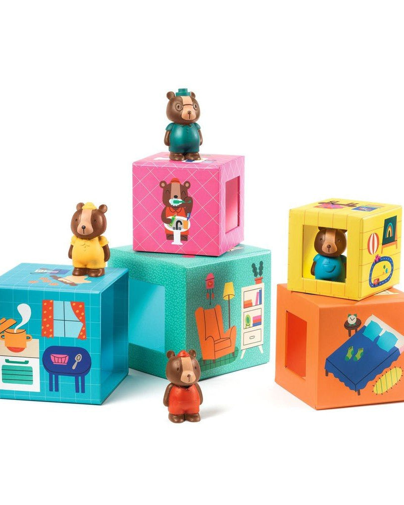 Jeu d'empilage TopaniHouse : la meilleure façon de s'amuser en famille ! Jouets à trier & empiler- Boutique LeoLudo