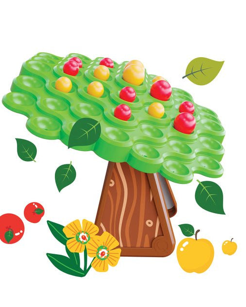 Jeu d’équilibre Stay Apple - Jeux de construction - Boutique LeoLudo - Quercetti