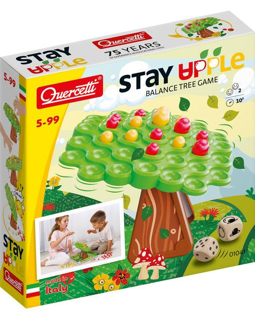 Jeu d’équilibre Stay Apple - Jeux de construction - Boutique LeoLudo - Quercetti