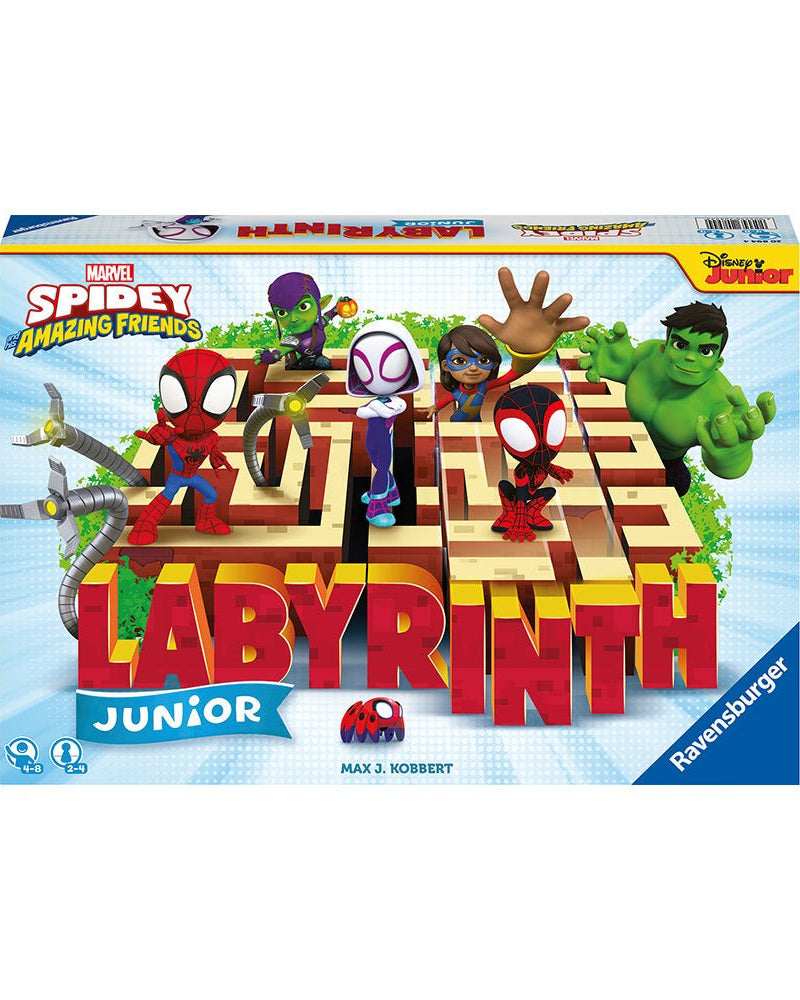 Jeu Labyrinthe Junior - Spidey et amis Marvel - Jeux de société - Boutique LeoLudo - Ravensburger