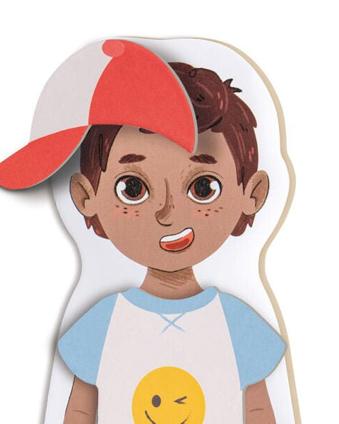 Jeu magnétique à habiller – 66 pièces -Jeux magnétiques- Boutique LeoLudo-Hape