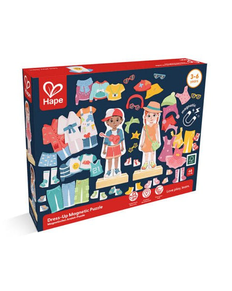 Jeu magnétique à habiller – 66 pièces -Jeux magnétiques- Boutique LeoLudo-Hape