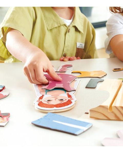Jeu magnétique à habiller – 66 pièces -Jeux magnétiques- Boutique LeoLudo-Hape