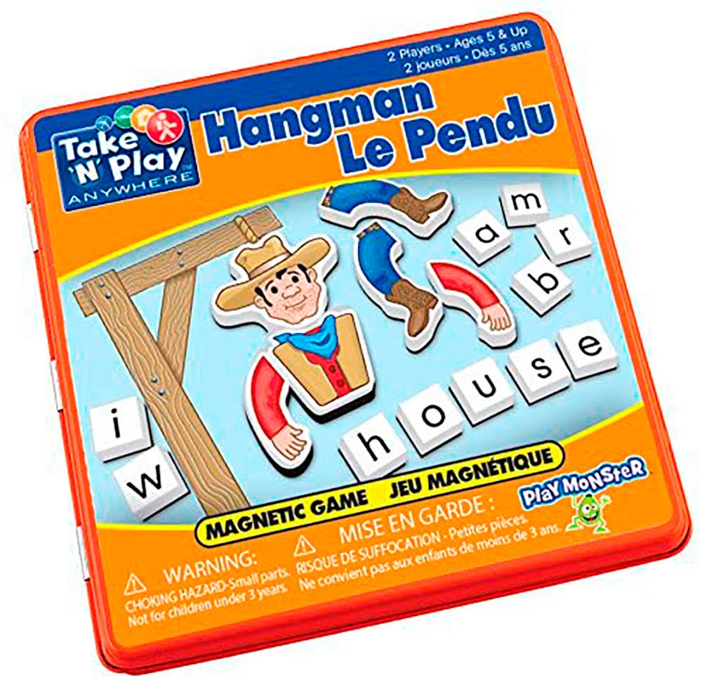 Jeu magnétique de voyage - Le Pendu -Jeux de société- Boutique LeoLudo-Patch Products