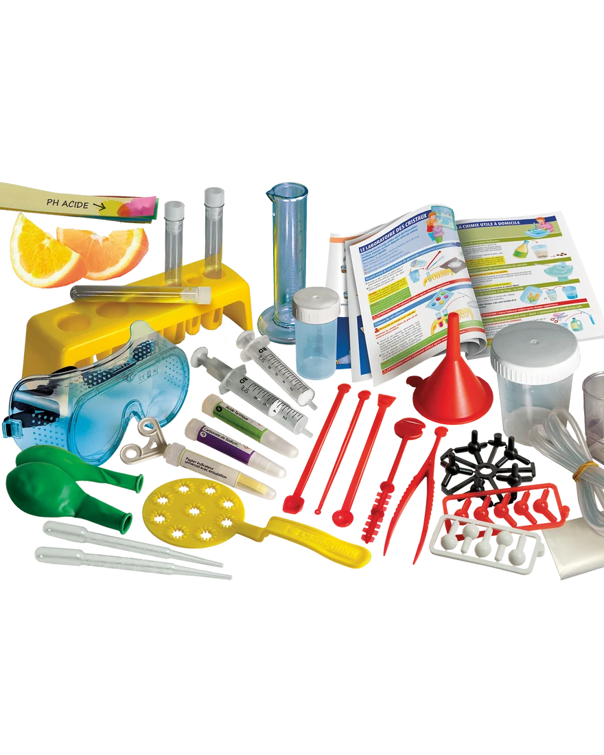 Jeu scientifique - Ma chimie (v. FR) -Jeux scientifiques- Boutique LeoLudo-Clementoni