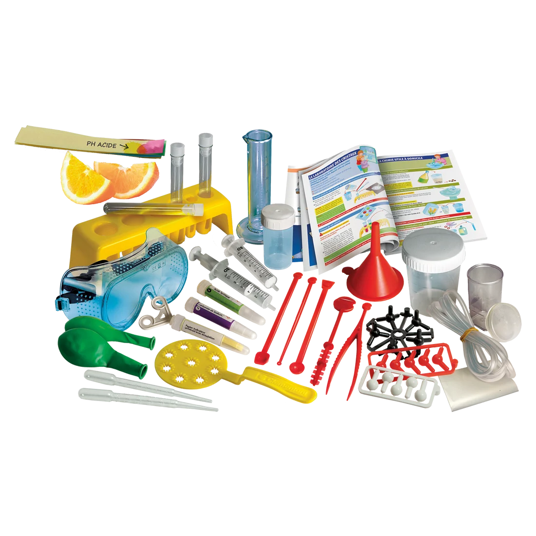 Jeu scientifique - Ma chimie (v. FR) -Jeux scientifiques- Boutique LeoLudo-Clementoni