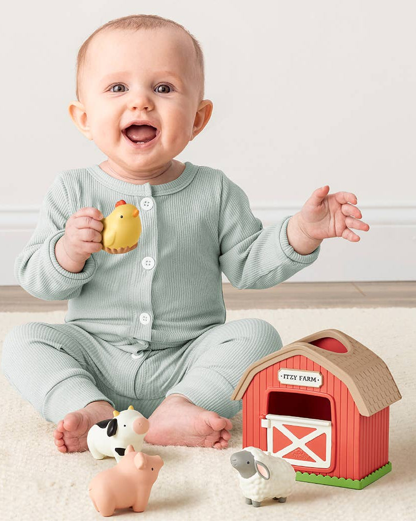 Jouet d’activité bébé à encastrer – Itzy Play Barn™ - Jouets d'éveil - Boutique LeoLudo - Itzy Ritzy Canada