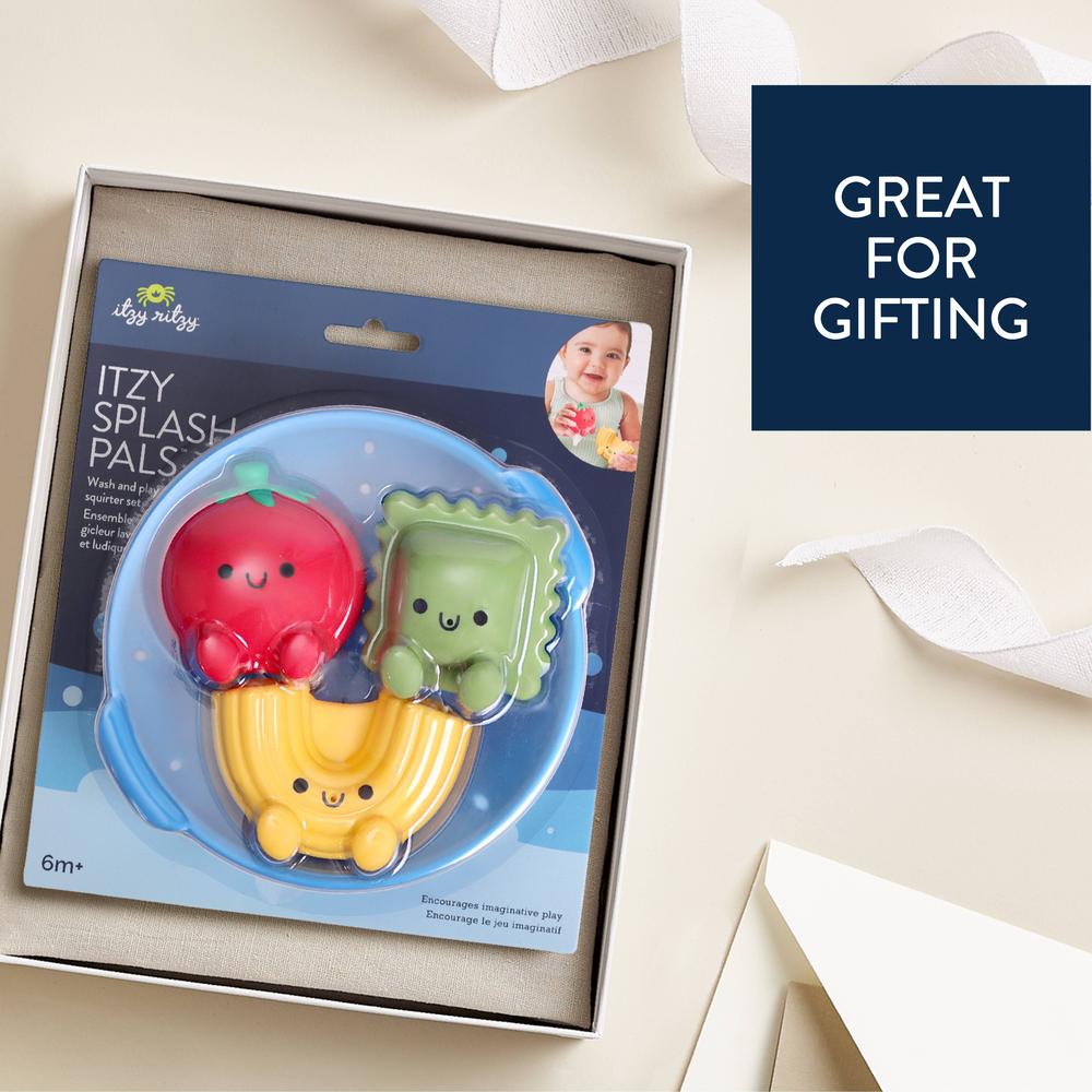 Jouet de bain - Pasta Itzy Splash Pals - Jouets de bain - Boutique LeoLudo - Itzy Ritzy Canada