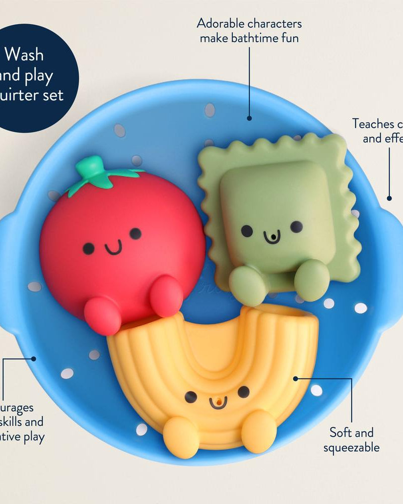 Jouet de bain - Pasta Itzy Splash Pals - Jouets de bain - Boutique LeoLudo - Itzy Ritzy Canada