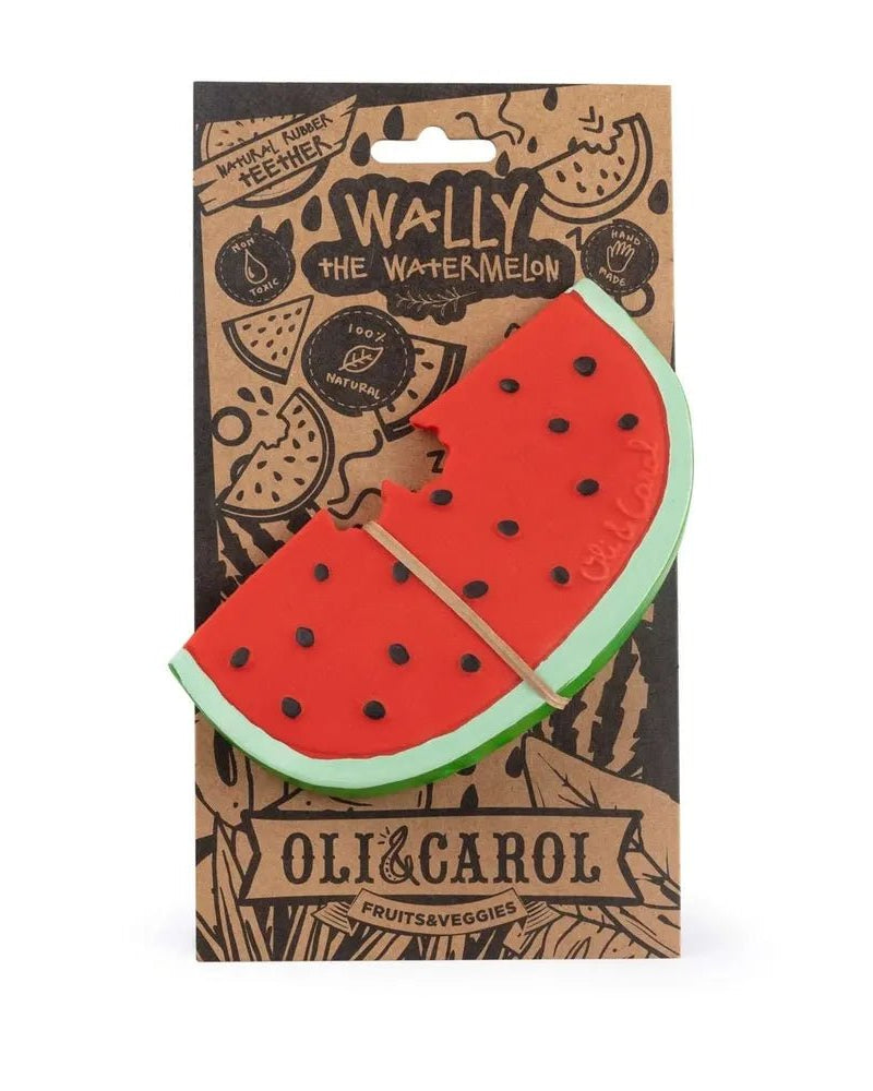 Jouet de dentition Wally la pastèque - Jouets de dentition - Boutique LeoLudo - Oli & Carol