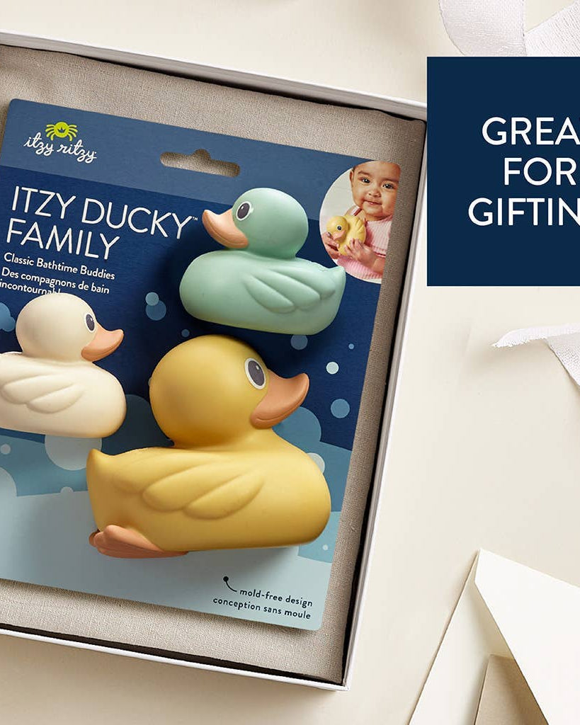 Jouets de bain bébé – Itzy Ducky Family™ - Jouets de bain - Boutique LeoLudo - Itzy Ritzy Canada