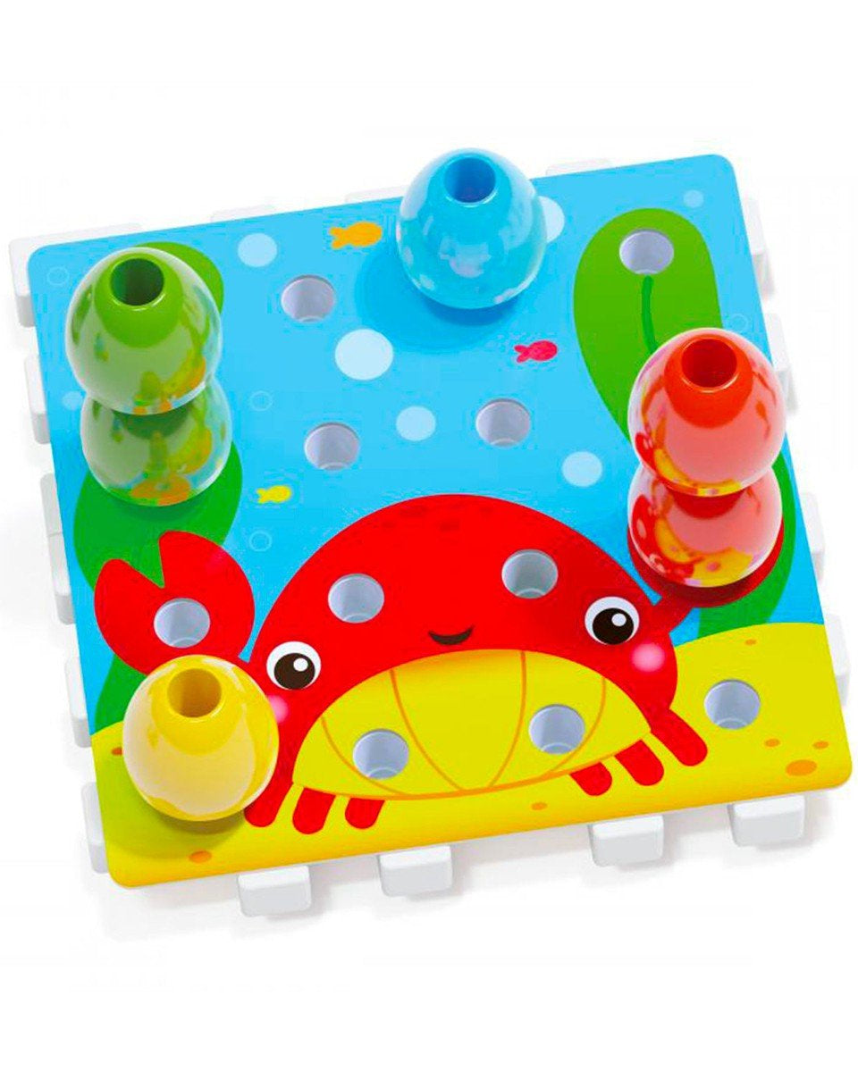 Jumbo Peggy (20 pcs) - Jeux de construction - Boutique LeoLudo - Quercetti