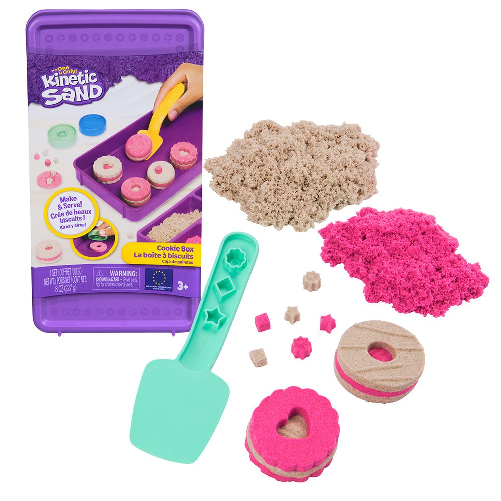 Kinetic Sand - Coffret La boîte à biscuits - Art & bricolage - Boutique LeoLudo - Kinetic Sand