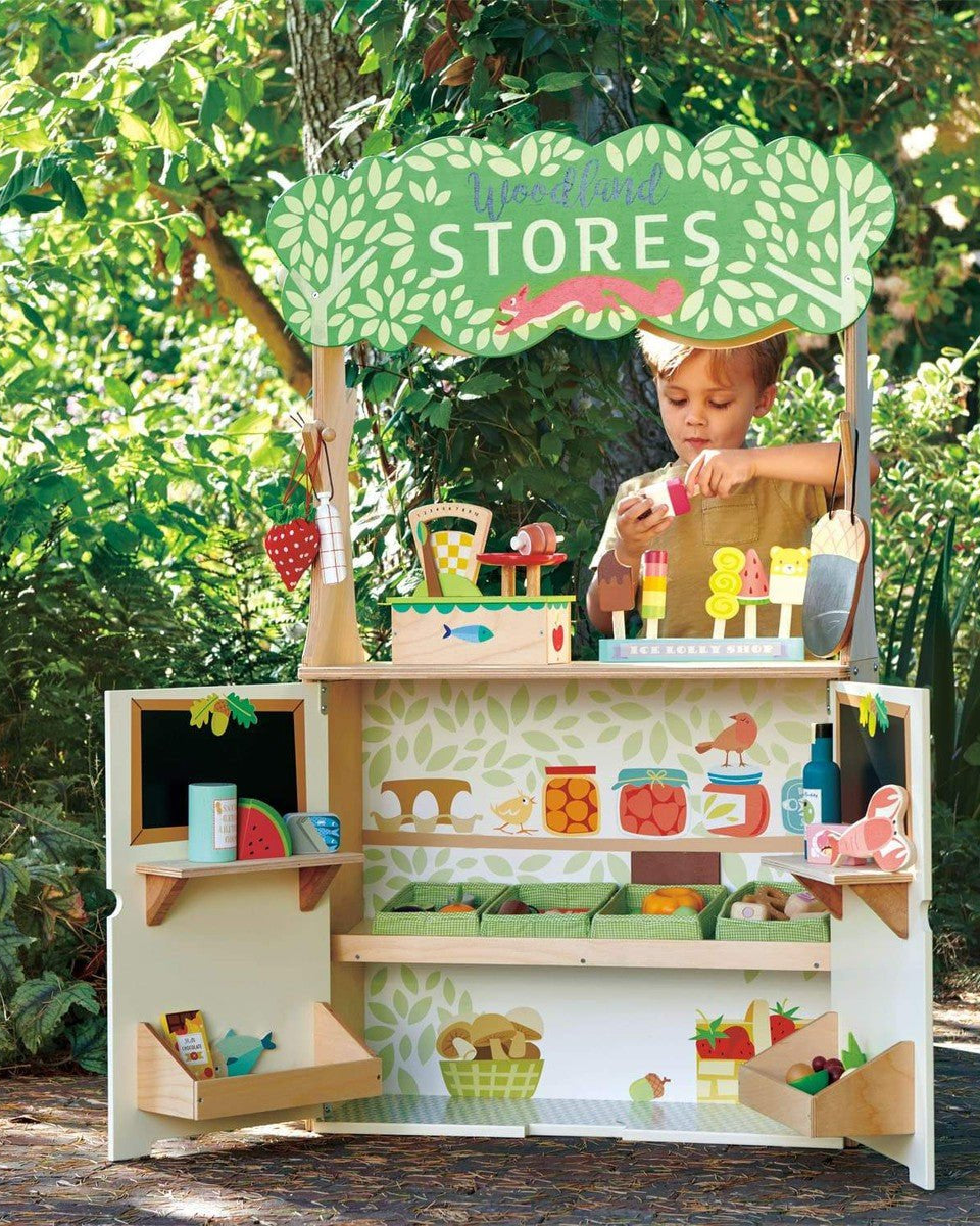 Kiosque et théâtre Woodland - Jouets d'imitation - Boutique LeoLudo - Tender Leaf Toys