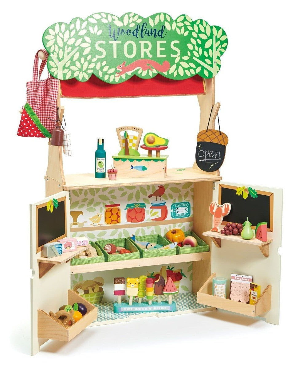 Kiosque et théâtre Woodland - Jouets d'imitation - Boutique LeoLudo - Tender Leaf Toys
