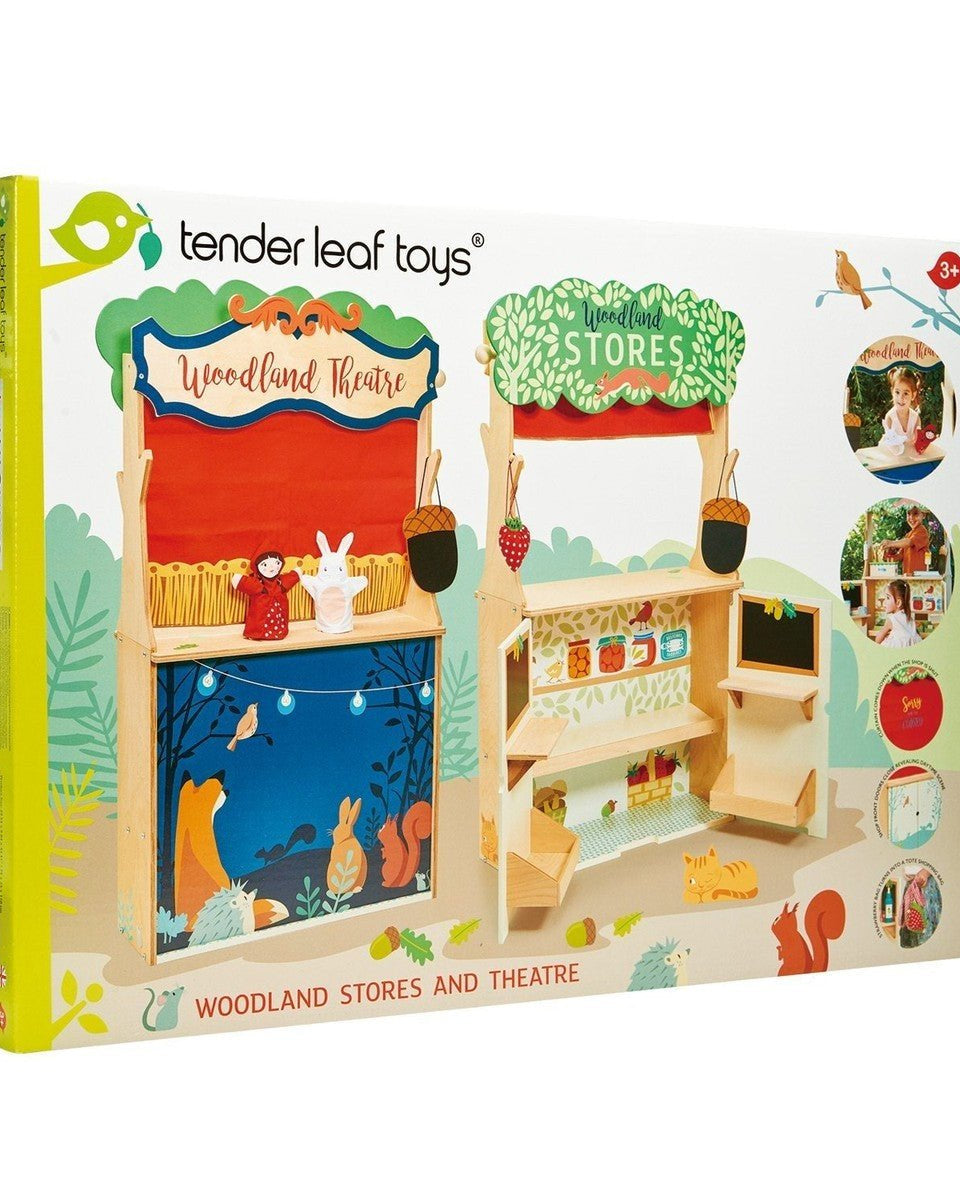 Kiosque et théâtre Woodland - Jouets d'imitation - Boutique LeoLudo - Tender Leaf Toys