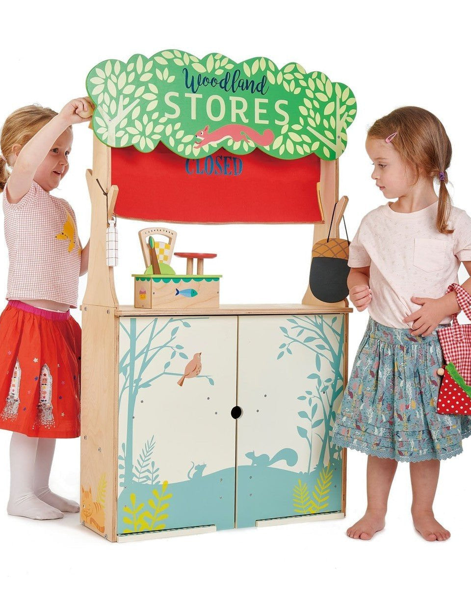 Kiosque et théâtre Woodland - Jouets d'imitation - Boutique LeoLudo - Tender Leaf Toys